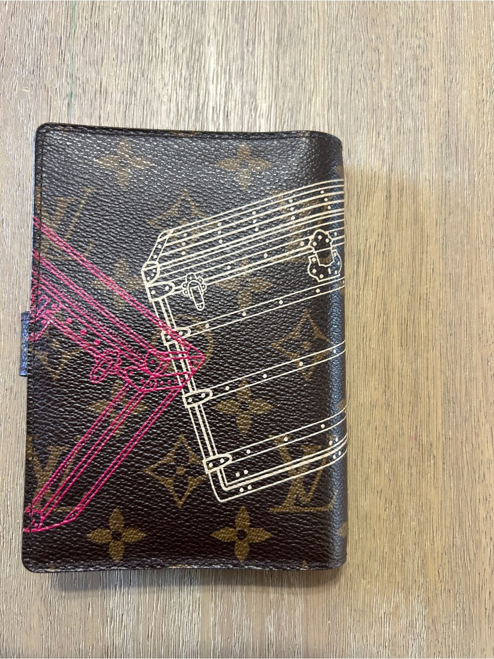 Louis Vuitton Monogram Notebook/Agenda Trunk Print - Picture 2 of 11